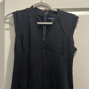 French Connection - Black V Neck Dress - Size 6